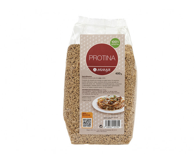 Proteína derivada de la soja Protina 400g