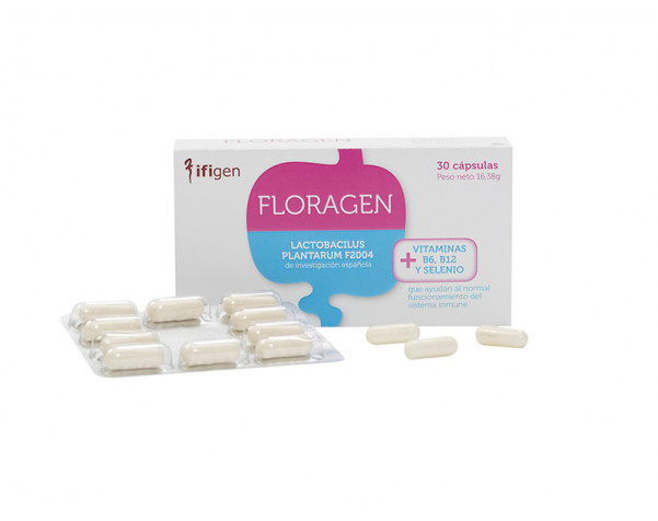 Probiótico Floragen 30 cápsulas
