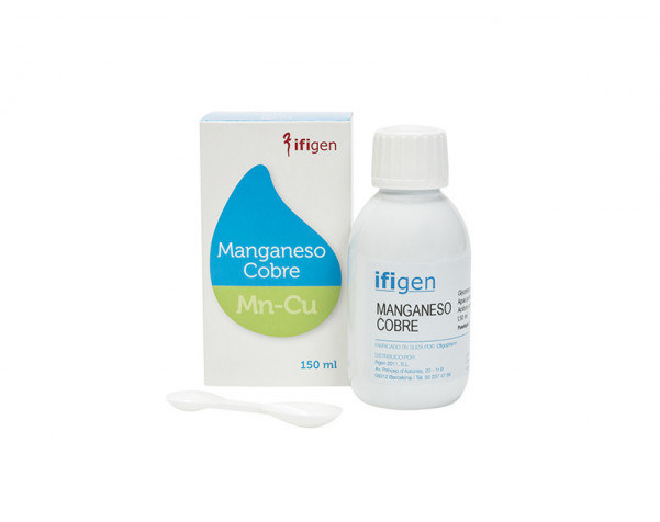 Oligoelemento Manganeso + Cobre botella 150ml