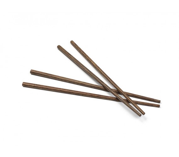 Palillos chinos de madera Cassia Simaca caja con 5 pares