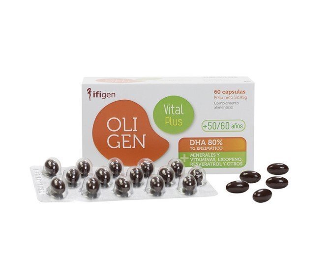 Omega-3-Oligen Vital Plus 60 cápsulas
