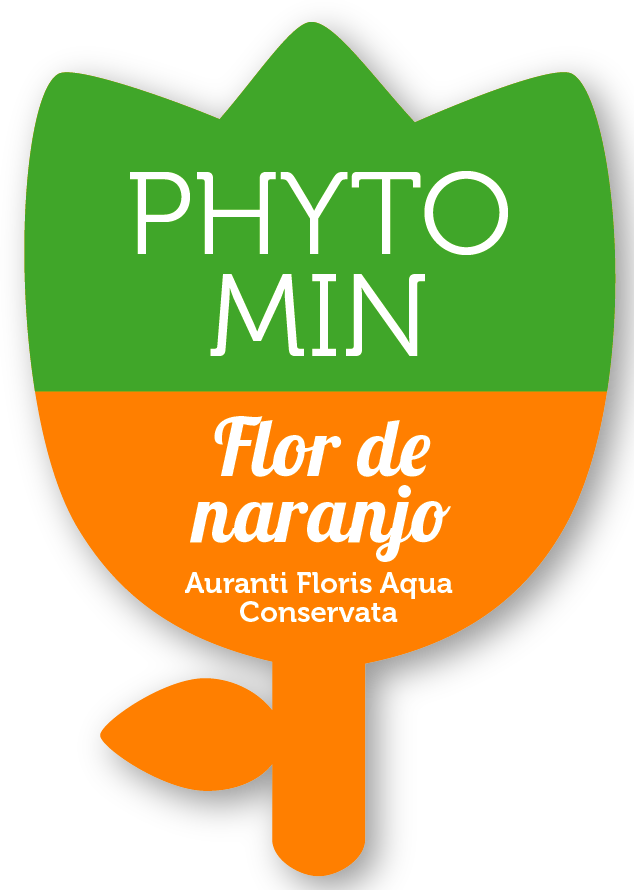 Logotipo Phyto-Min Flor de naranjo