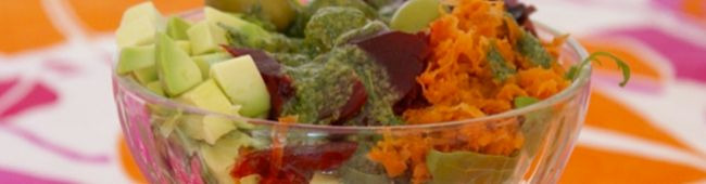 Wakame Seaweed and Beetroot Salad