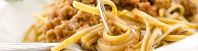 Spaghetti integral con salsa boloñesa de Protina